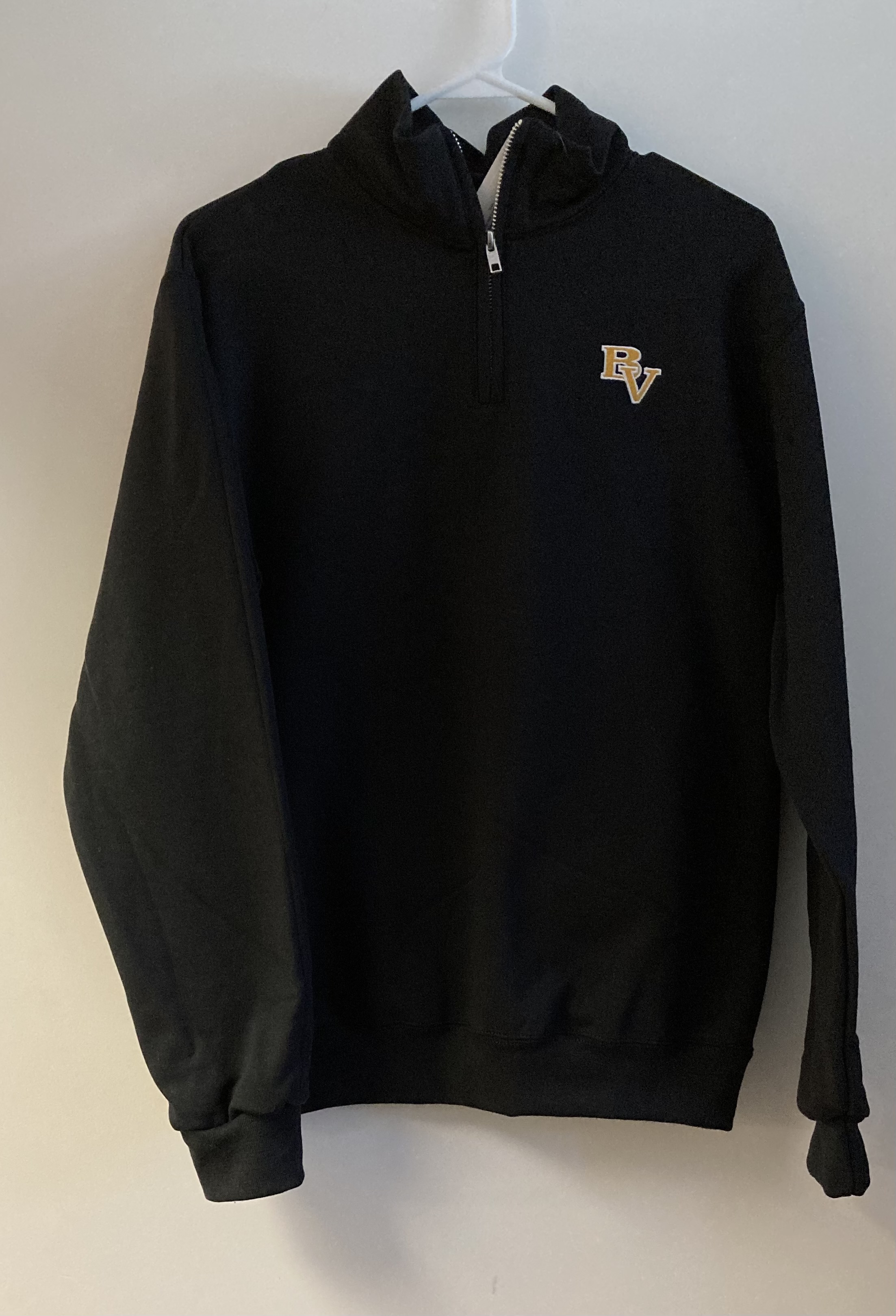 BVHS 1/4 zip Cadet Collar Sweatshirt